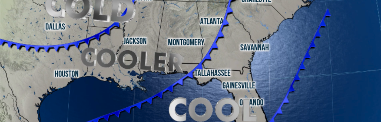 Cold fronts in Florida