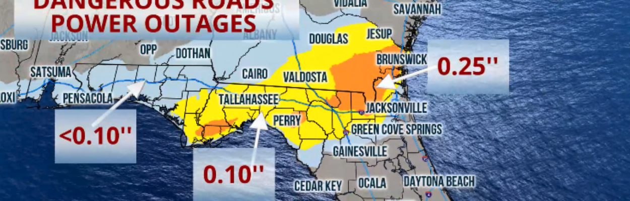 Winter storm map