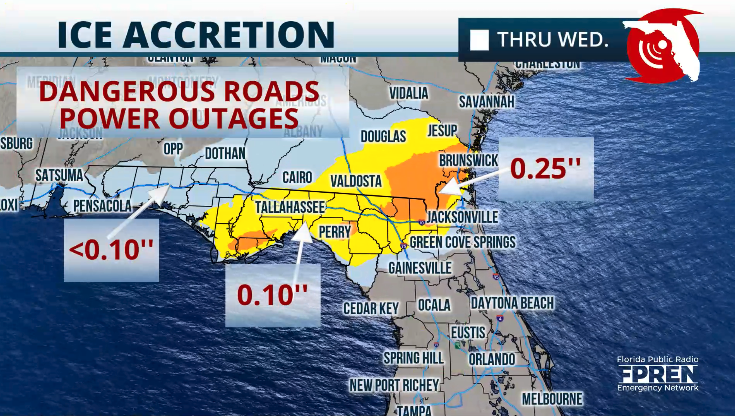 Winter storm map