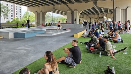 Featured image for “THE JAXSON | How a skate park was built under a bridge”