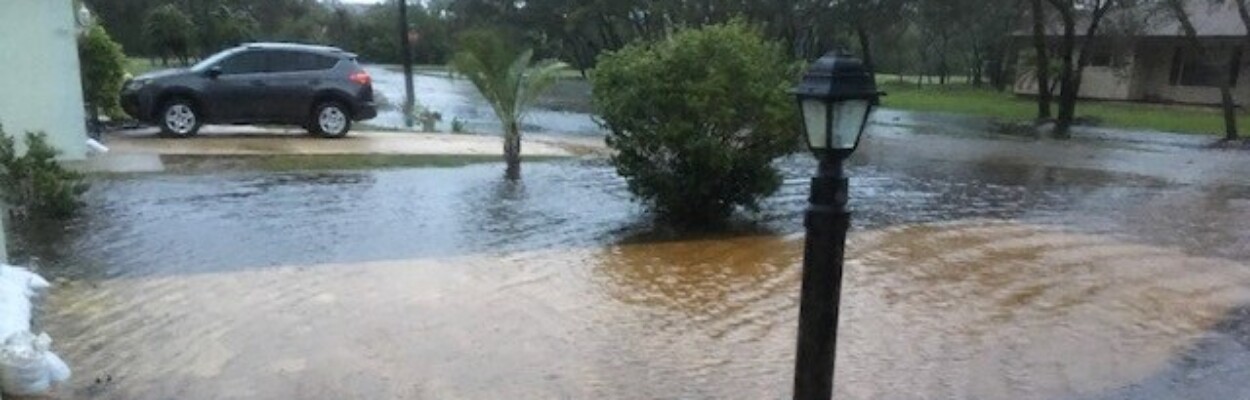 Flooding in St. Augustine