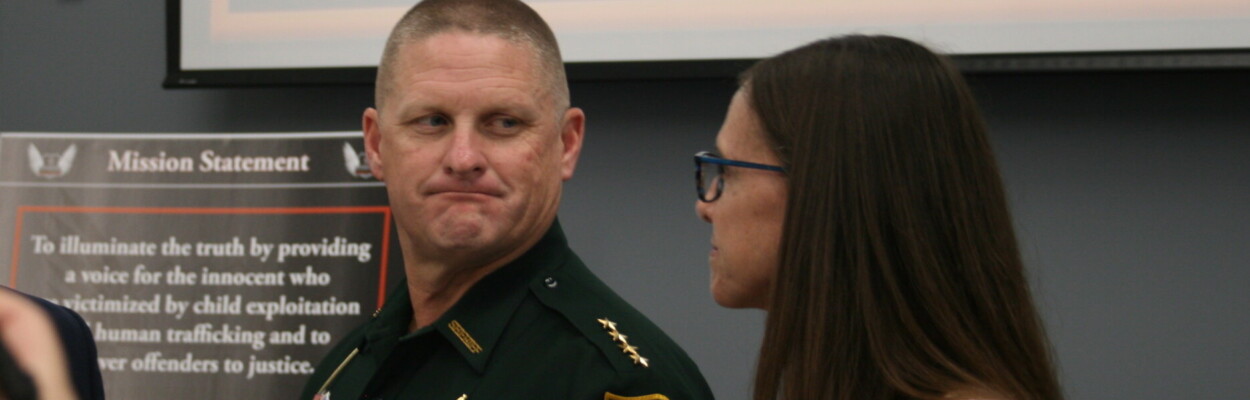 The police union is raising concerns about St. Johns County Sheriff Rob Hardwick i