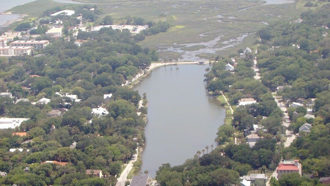 Lake Maria Sanchez in St. Augustine, flooding in St. Augustine