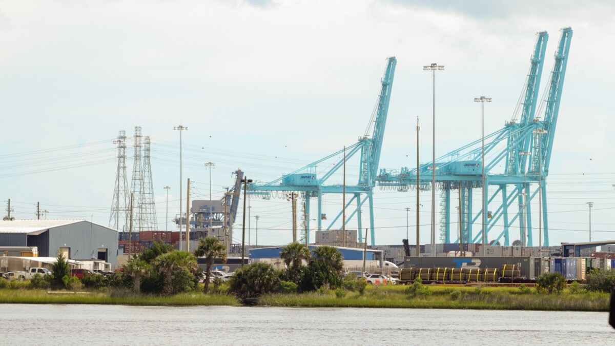 Jaxport power lines