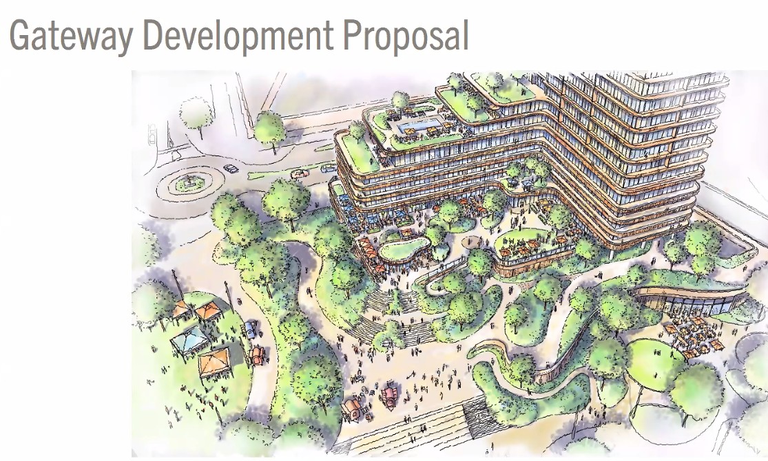 Featured image for “Land swap paving way for UF campus, riverfront tower wins DIA approval”