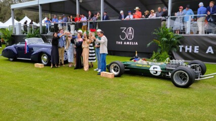 Featured image for “Italian curves and British racer lead awards at 30th Amelia Concours”