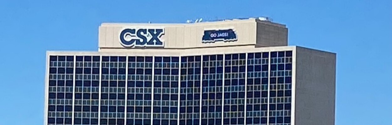 CSX sign