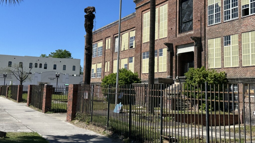 The corner of Ashley and Broad streets in LaVilla