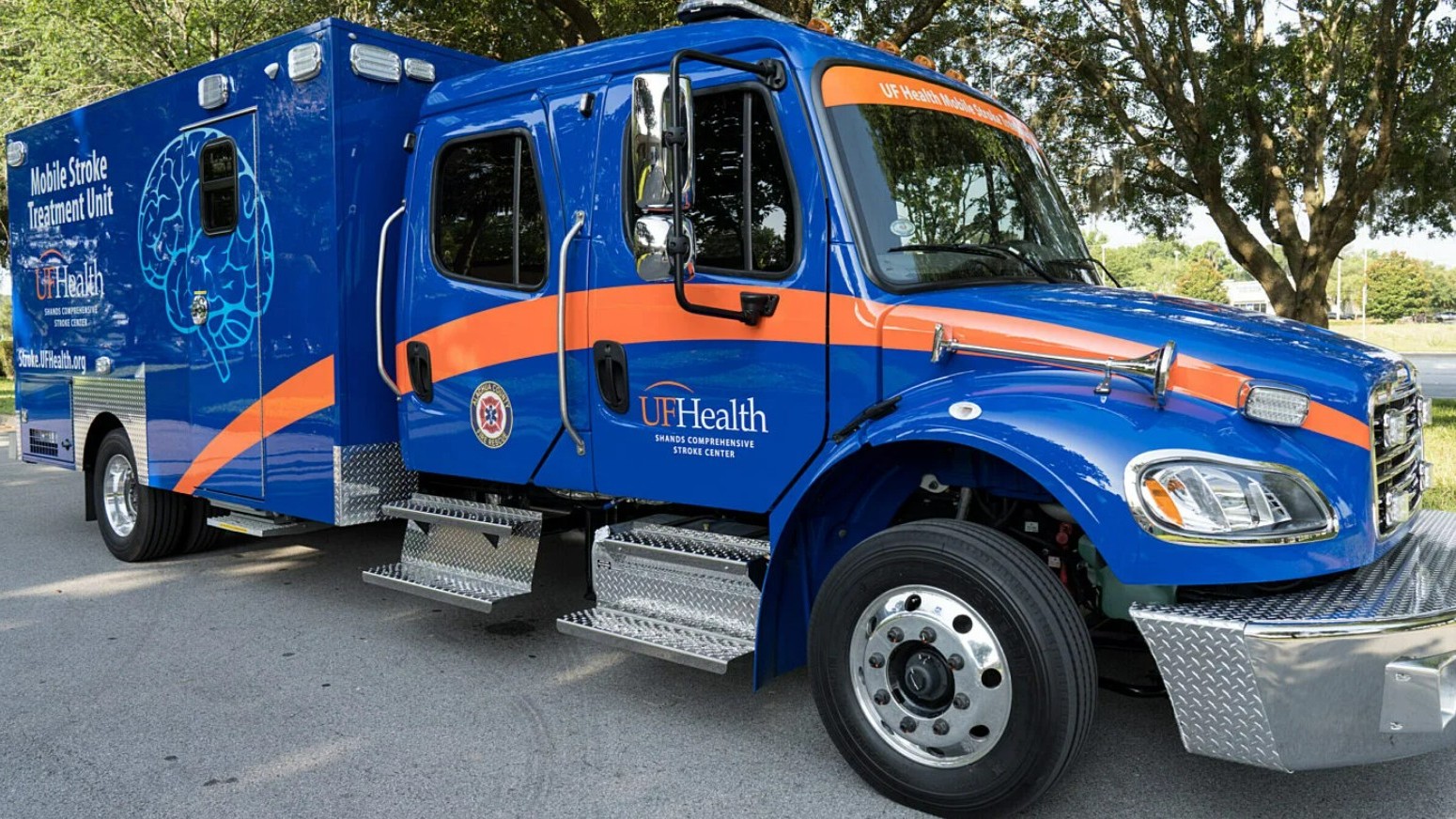 The UF Health mobile stroke treatment unit in Alachua County, similar to what could be coming to Jacksonville. | UF Health