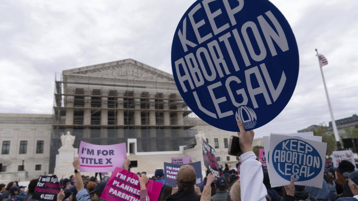Abortion rally