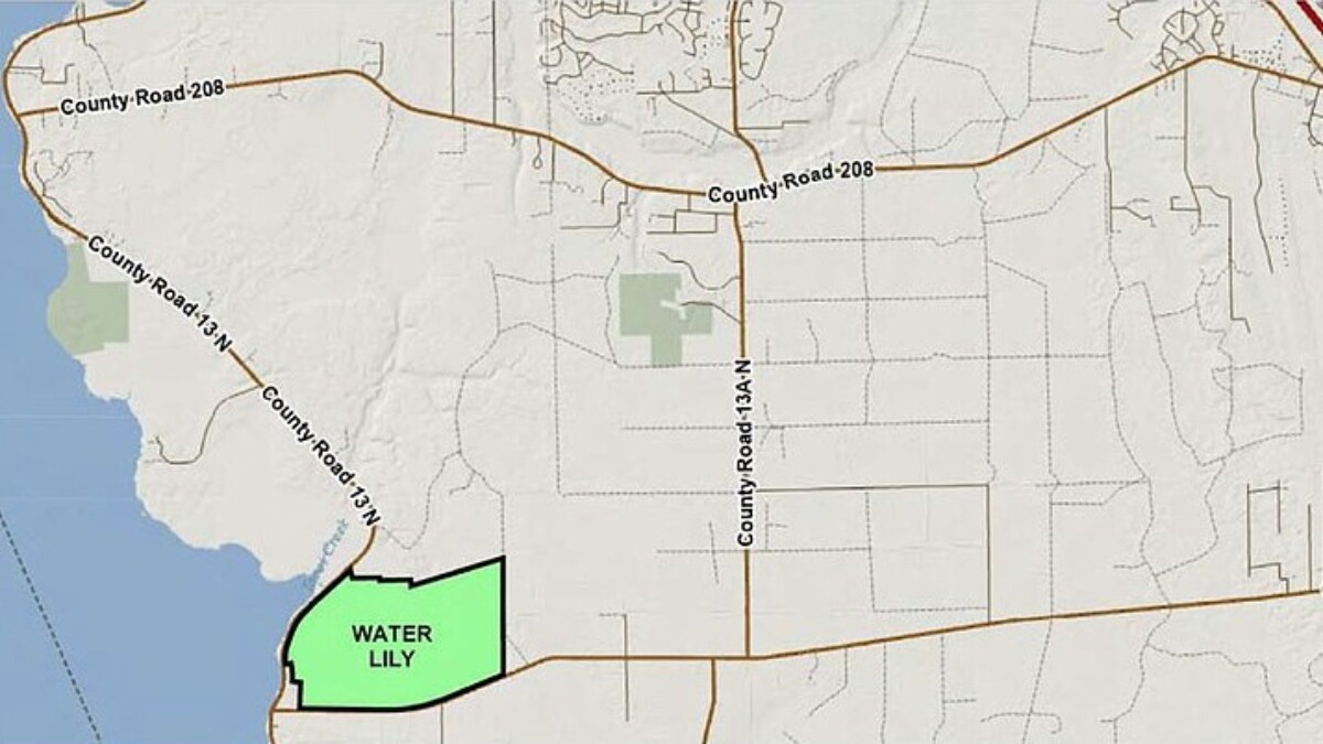 Water Lily site map
