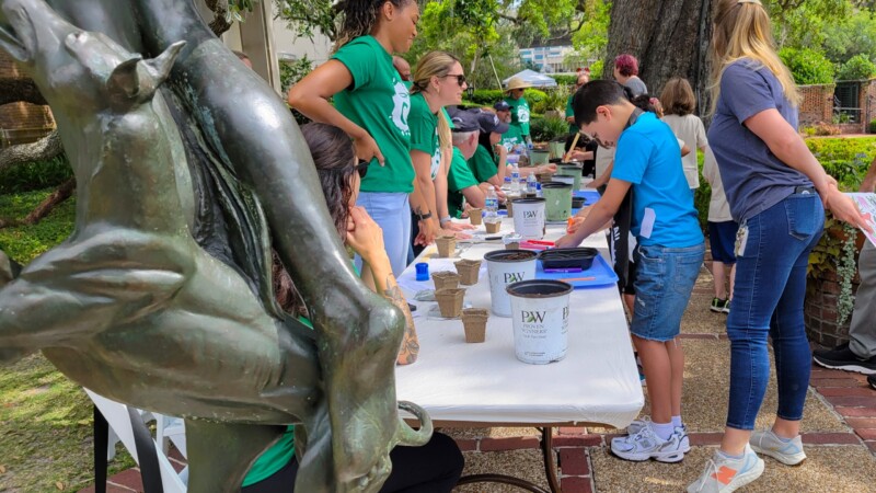 Featured image for “Students with disabilities connect with art at the Cummer”