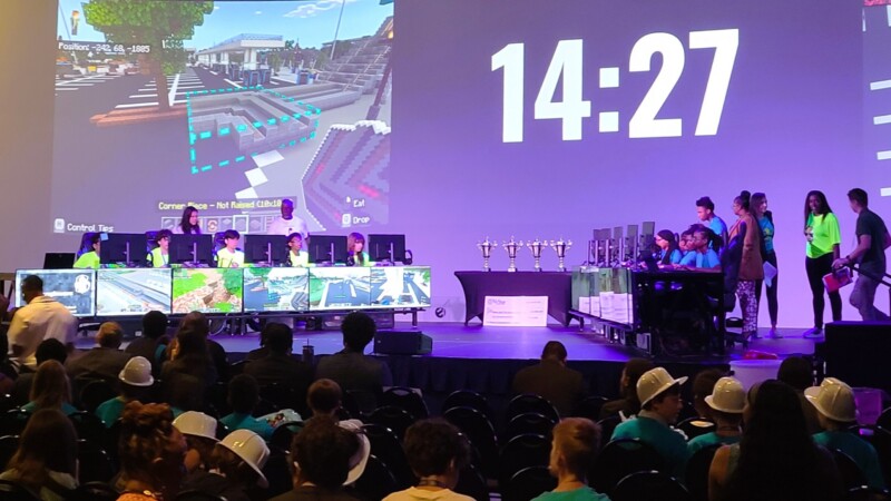 Featured image for “Students envision sustainable Jax — with a Minecraft twist”