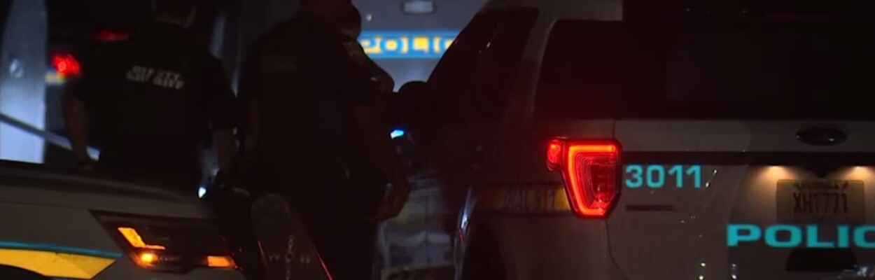 Police at scene of hit and run