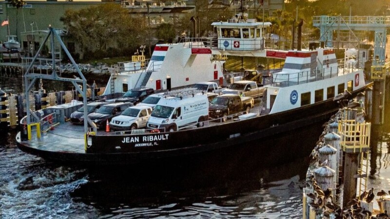 Featured image for “St. Johns River Ferry sidelined after hitting boarding ramp”