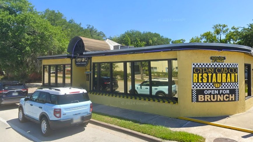 Exterior of Gypsy Cab Co.