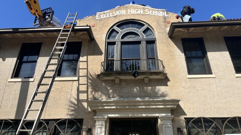 Featured image for “Big fixes are underway at Lincolnville’s 100-year-old schoolhouse”