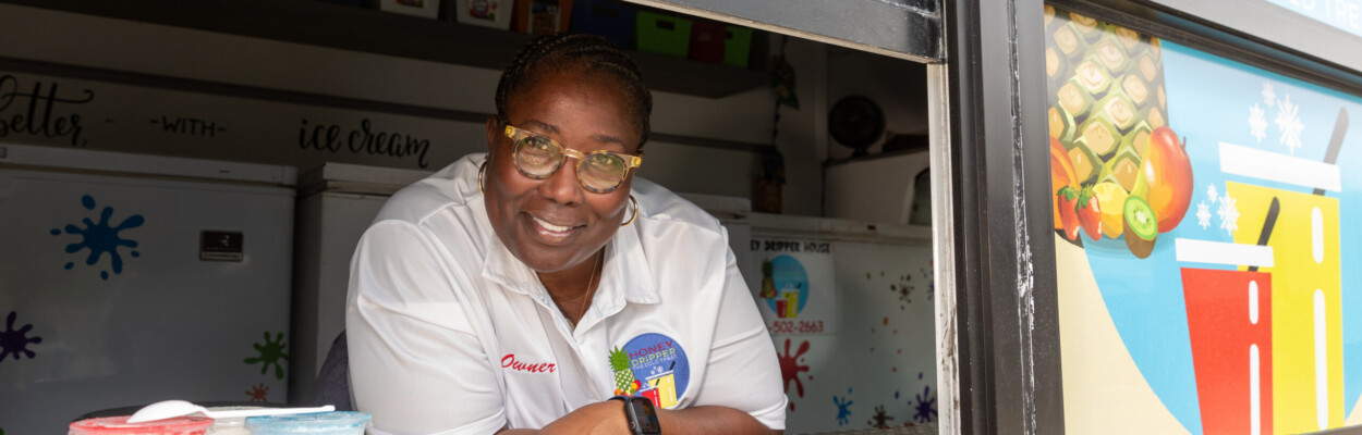 Alice Kimbrough, owner of the Honey Dripper House