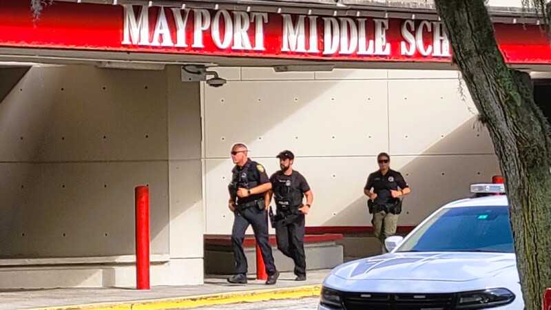 Featured image for “Active shooter drill held at Mayport Middle School”