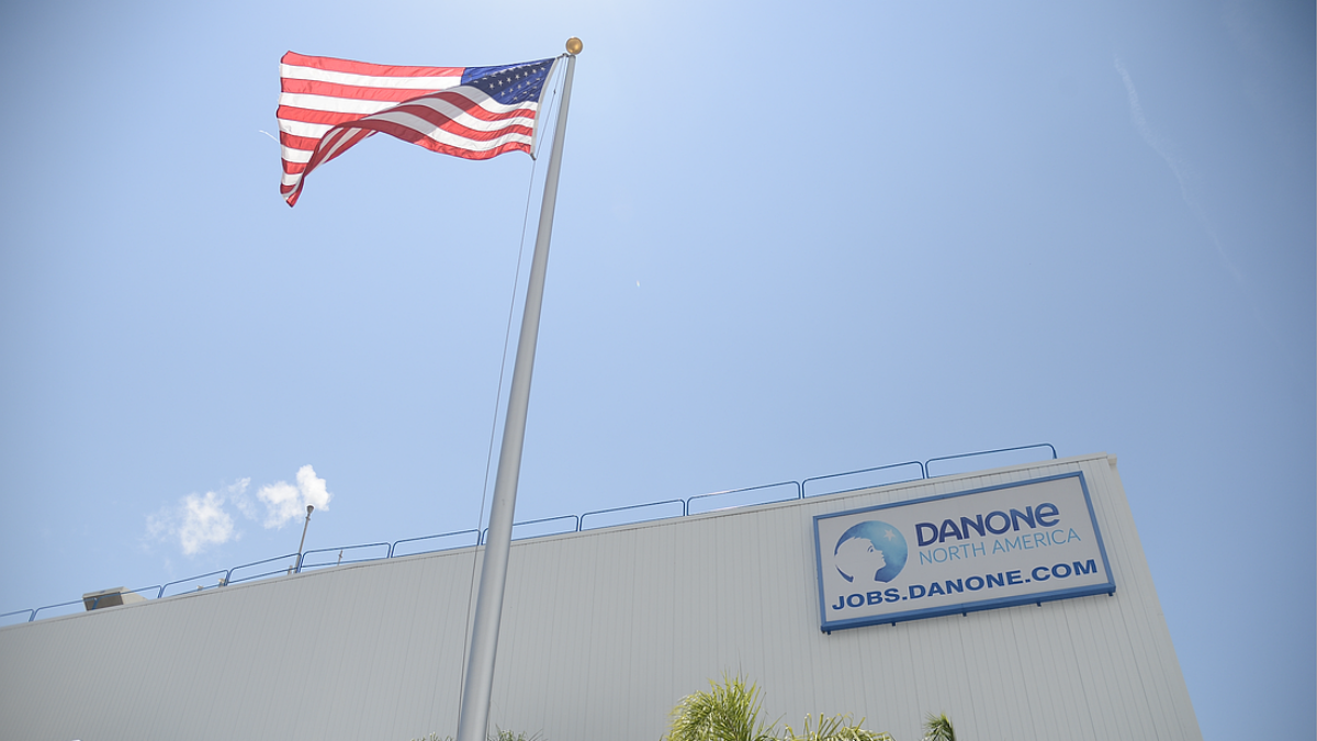 The Danone manufacturing plant in Northwest Jacksonville. | Rick Wilson, Danone North America via Jacksonville Daily Record