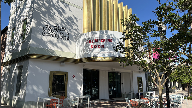 Featured image for “Electric Dough Pizza Co. opens at San Marco Theatre site”