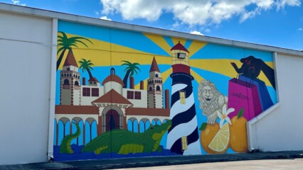 Featured image for “BIT OF JOY | New St. Augustine mural unveiled”