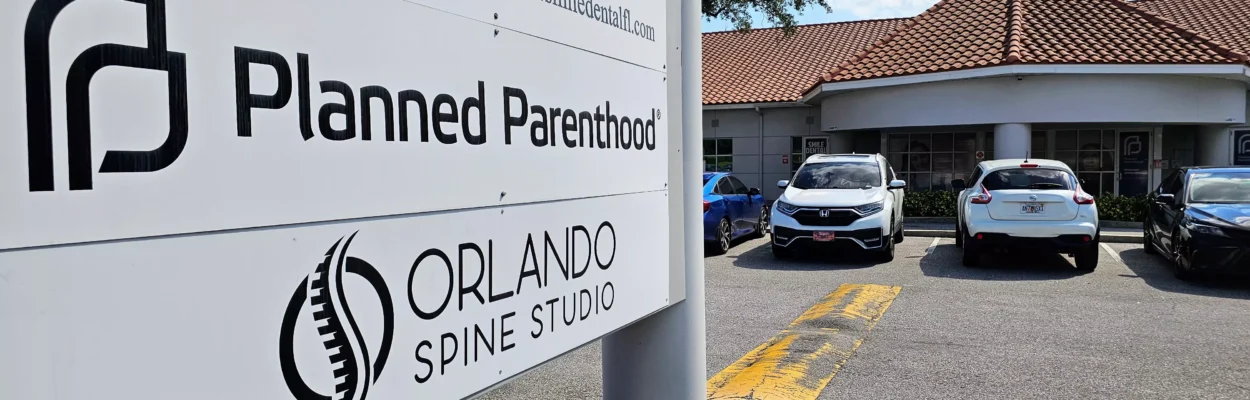 Planned Parenthood on University Boulevard, in east Orlando.