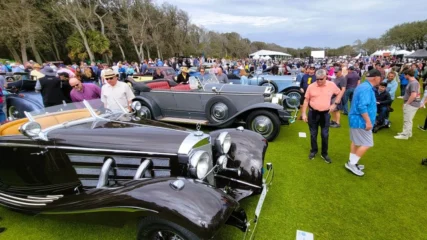 Featured image for “The Amelia moves to Saturday; Dario Franchitti is concours d’elegance honoree”