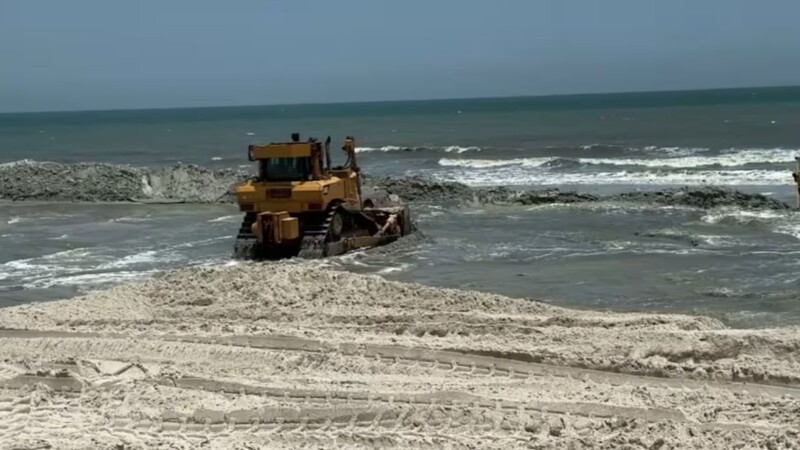 Featured image for “Nassau beach renourishment finishes months early”