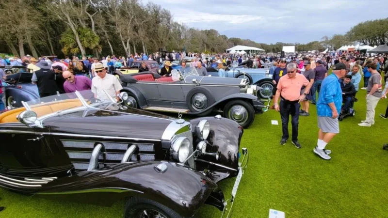 Featured image for “The Amelia classic car show moves to Saturday for first time”