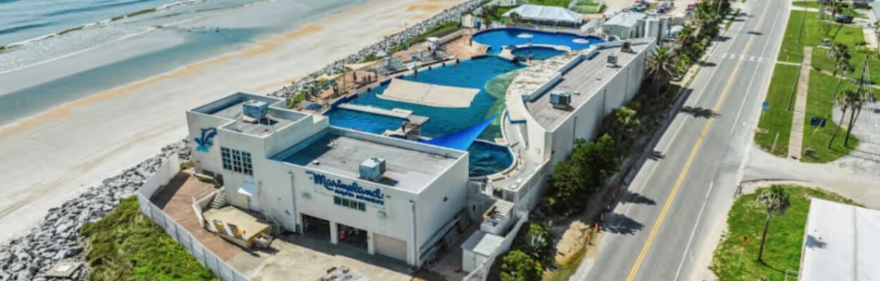 Aerial view of Marineland