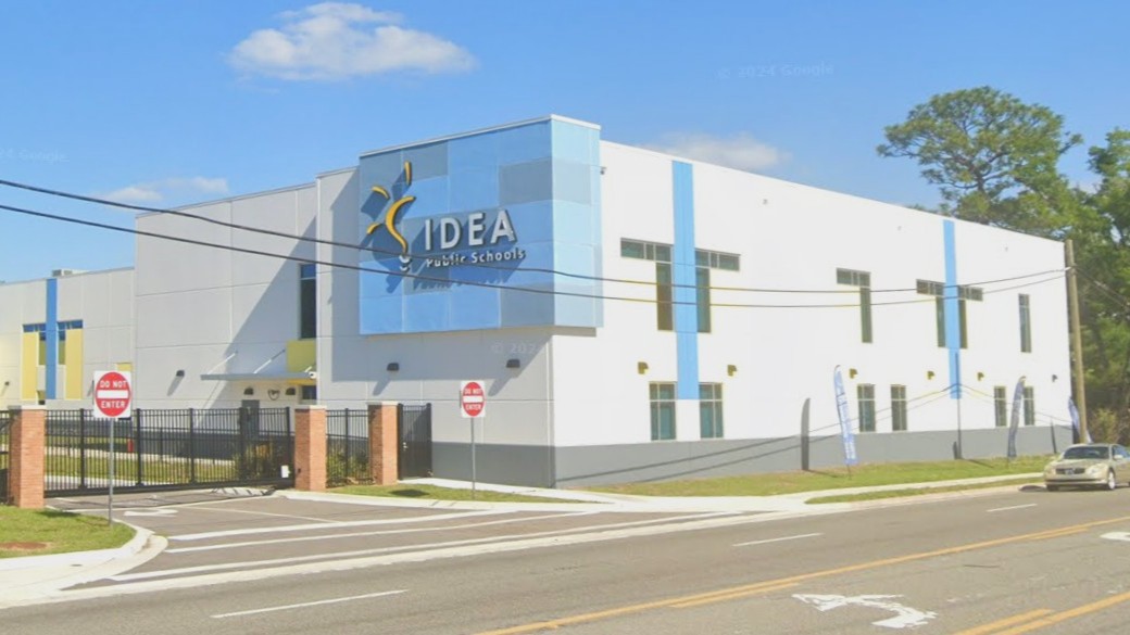 The IDEA River Bluff charter school in Arlington.