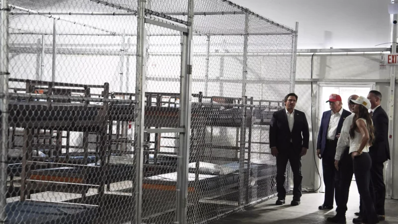 Featured image for “Who’s runs Alligator Alcatraz? A judge wants to know”