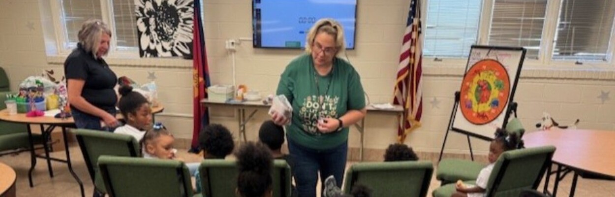 Scene from a summer camp at the Salvation Army