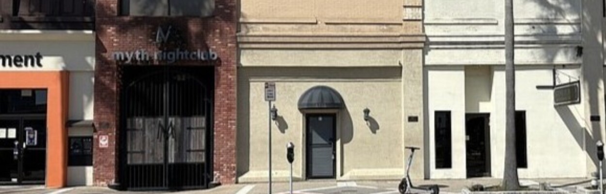 The exterior of the building where Breezy Jazz Club plans to move.