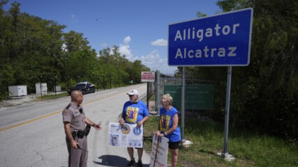 Featured image for “Appeals court allows ‘Alligator Alcatraz’ to remain open”