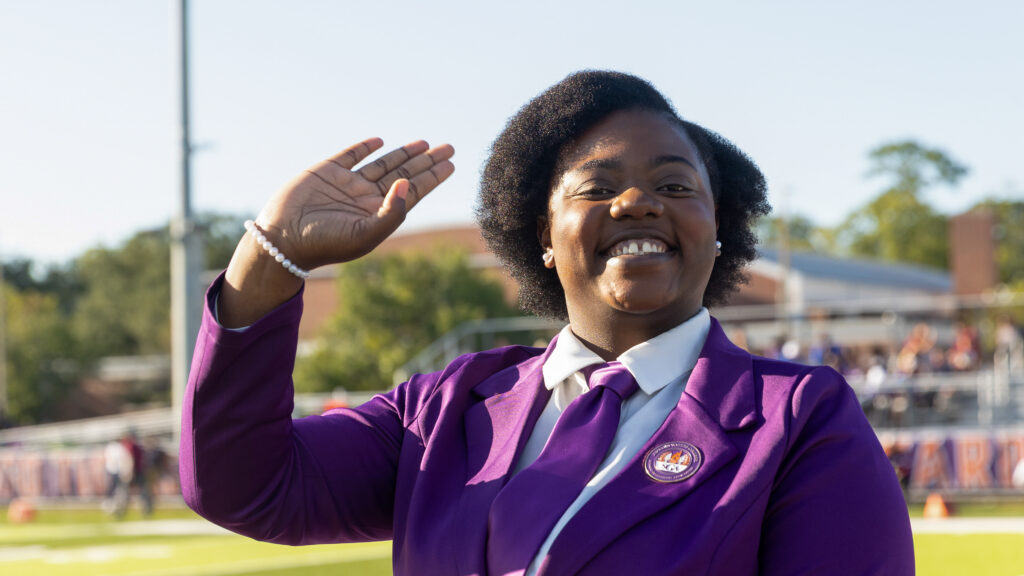 Photo of Edward Waters University Student Government President Angel Smith.