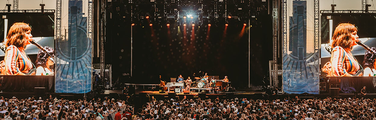 Norah Jones plays during the Sing Out Loud music fest