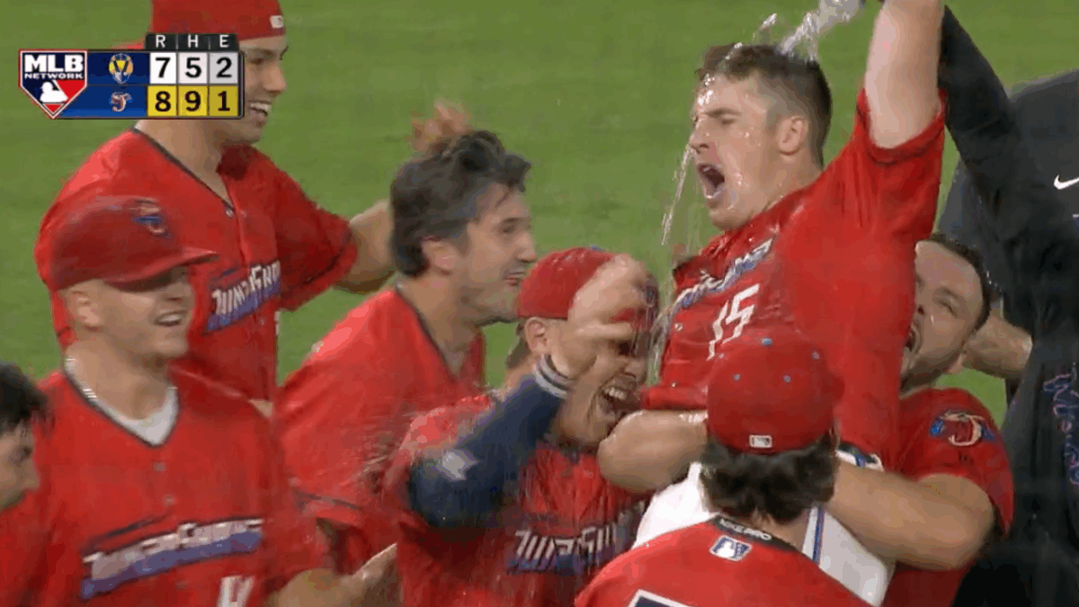 Jumbo Shrimp team celebrates