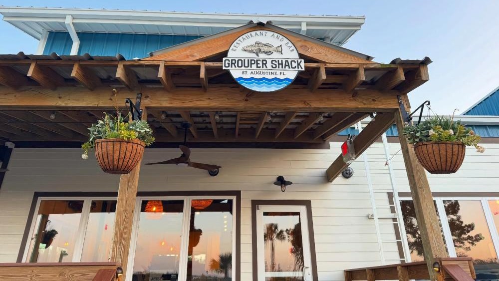 Exterior of the Grouper Shack in St. Augustine