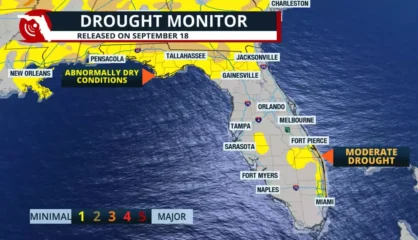 Featured image for “Drought conditions worsen in North Florida”