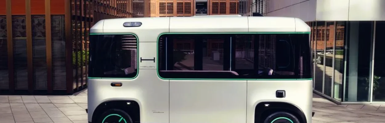 The Holon autonomous vehicle that will be built in Jacksonville by 2027.