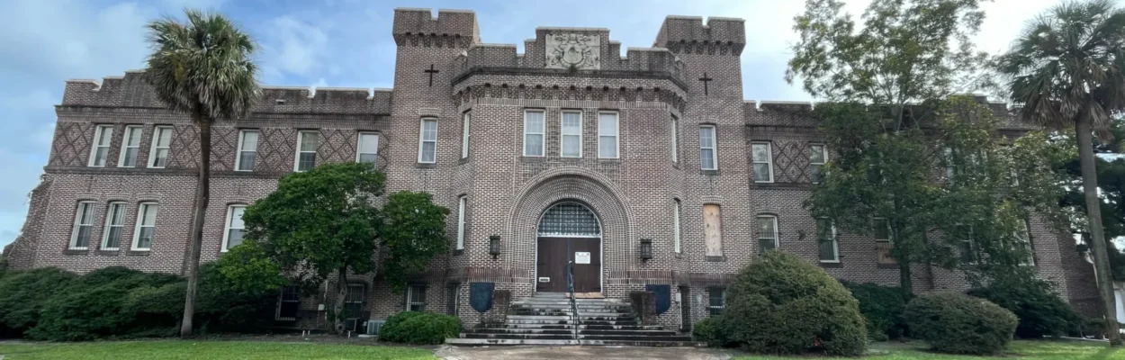 The historic Armory building