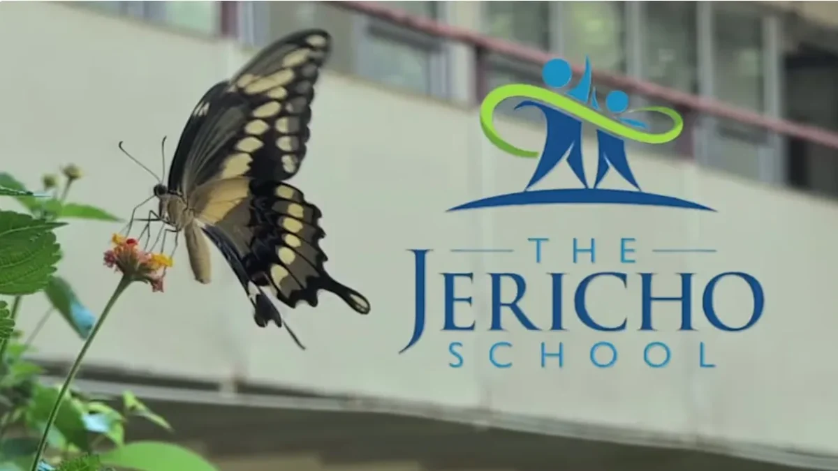 Sign for the Jericho School for Children with Autism