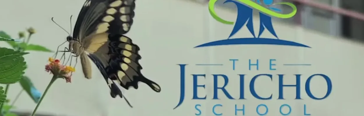 Sign for the Jericho School for Children with Autism