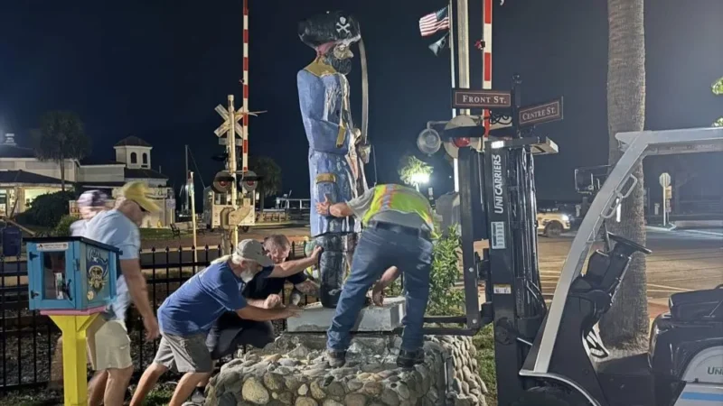 Featured image for “Peg Leg Pete moves to new home and uncertain future”