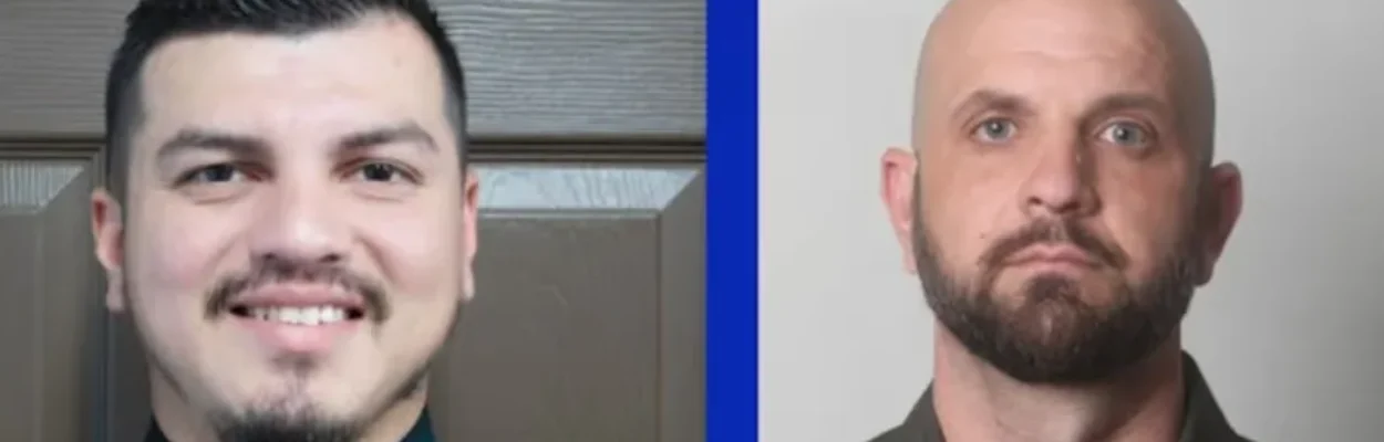 Putnam County sheriff’s Lt. Michael Well, left, and Detective Elias Rivera. | News4Jax