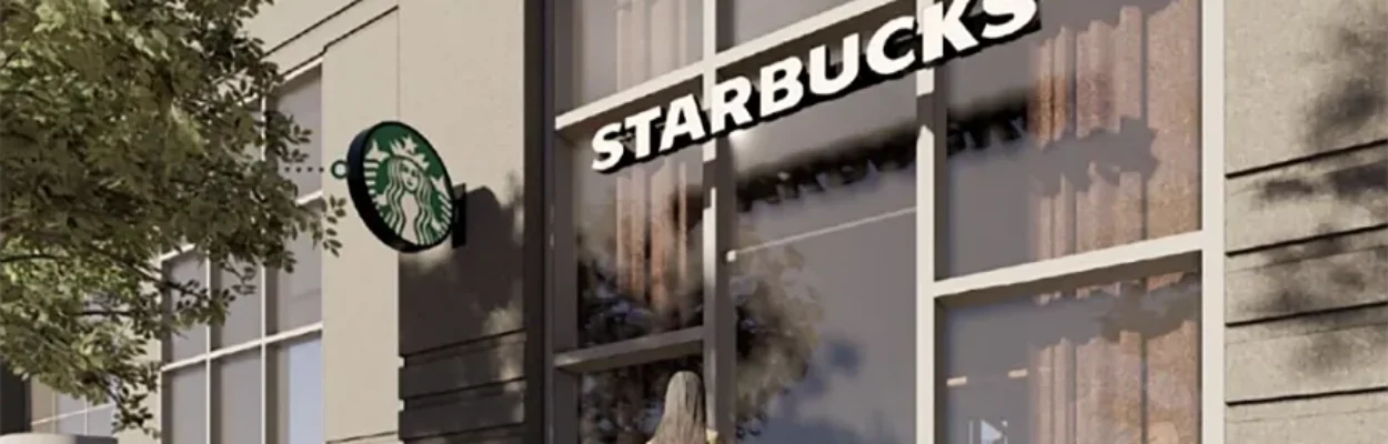 A Starbucks store