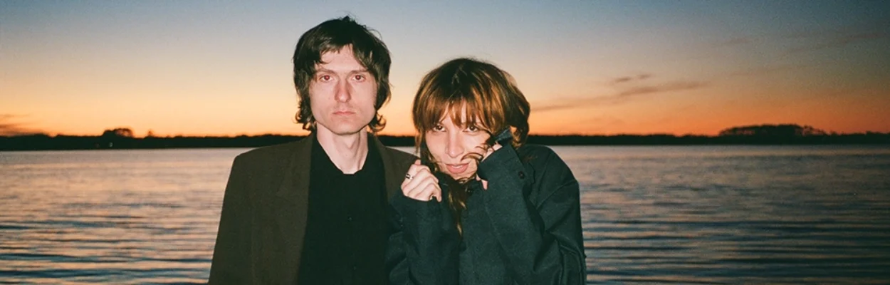 TWEN band members Ian Jones and Jane Fitzsimmons pictured on the beach in St. Johns County | Jane Fitzsimmons