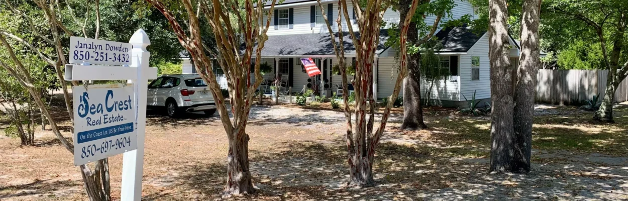 A home for sale as a UNF poll finds opposition to property taxes.